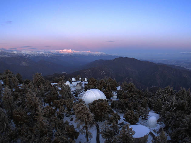 Get a glimpse of L.A. from above the clouds on the Mt. Wilson webcam