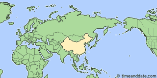 Location of Dalian