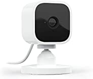 Blink Mini – Compact indoor plug-in smart security camera, 1080 HD video, motion detection, Works with Alexa