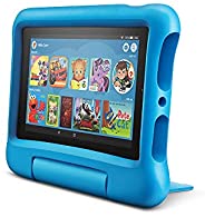 Fire 7 Kids Tablet, 7" Display, 16 GB, Blue Kid-Proof