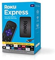 Roku Express | HD Streaming Media Player with High Speed HDMI Cable and Simple Remote