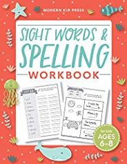 Sight Words and Spelling Workbook for Kids Ages 6-8: Learn to Write and Spell Essential Words | Kindergarten W