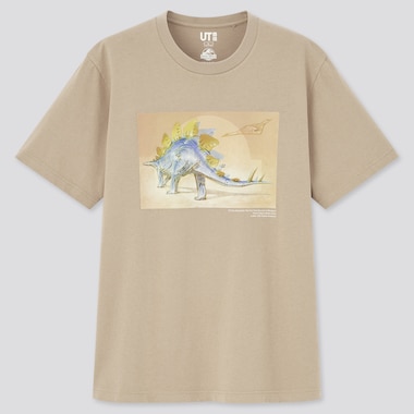 Jurassic World X Hajime Sorayama Ut (Short-Sleeve Graphic T-Shirt), Beige, Medium