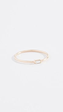 Zoe Chicco - 14k Gold Horizontal Diamond Ring