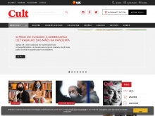 Site da Revista Cult