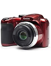 Kodak PIXPRO Astro Zoom AZ252-RD 16MP Digital Camera with 25X Optical Zoom and 3" LCD (Red)