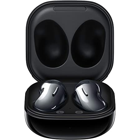 Samsung Galaxy Buds Live, True Wireless Earbuds w/Active Noise Cancelling (Wireless Charging Case Included), Mystic Black (US Version)