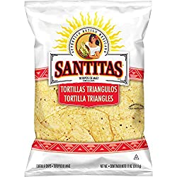 Santitas Tortilla Chips, White Corn, 11 Ounce