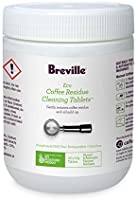 Breville Eco Coffee Residue Cleaner, 40 Pack, Clear, BES013CLR