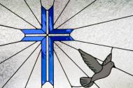 Holy Cross with Dove of Peace