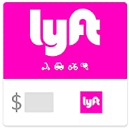 Lyft Gift Card - E-mail Delivery — rideshare, bikes, scooters, rentals, shared rides, Lyft XL, Lyft Lux, Lux B