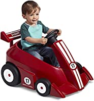 Radio Flyer Grow with Me Racer Children's Powered Ride Ons, Red