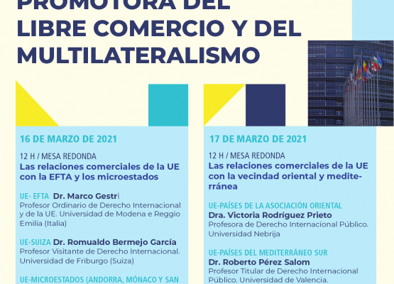 Seminari Jean Monnet: UE, promotora del lliure comerç i del multilateralisme