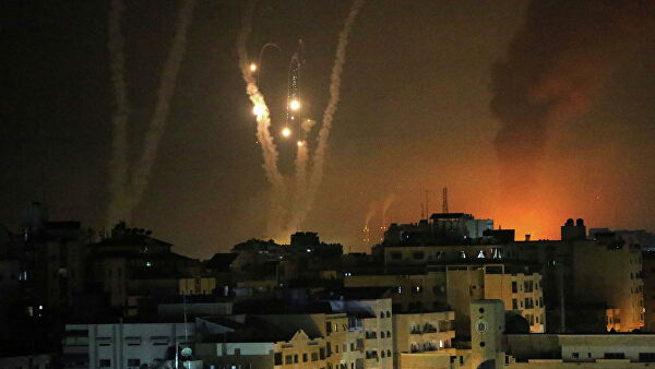 Ракетные удары по Израилю