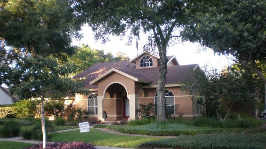 spanish style home, single story home