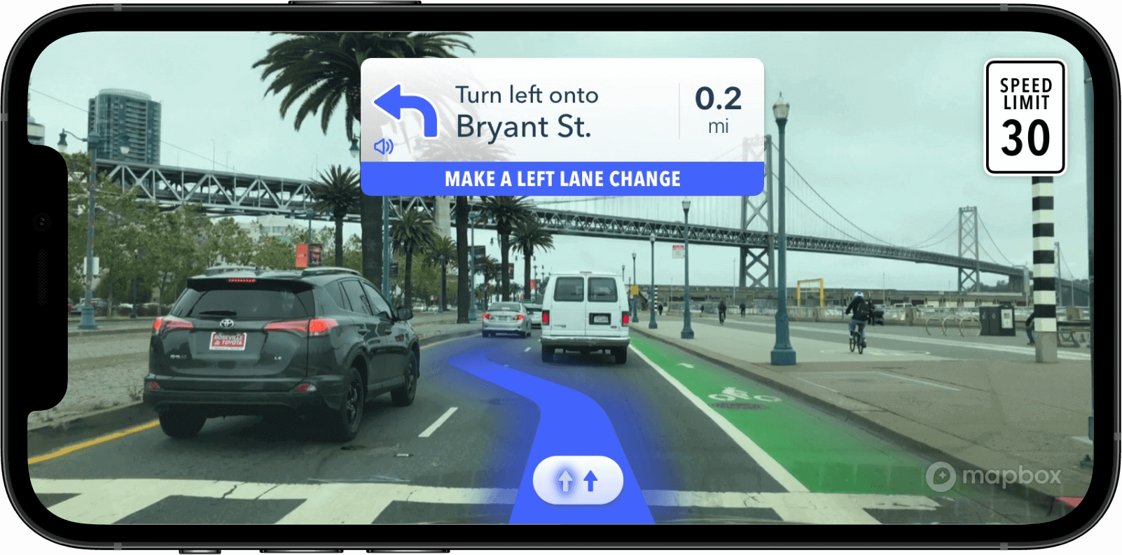 Mapbox vision builds AR navigation right in a phone.