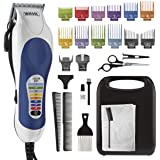 Wahl Corded Clipper Color Pro Complete Hair Cutting Kit for Men, Women, & Children with Colored Guide Combs for Smooth, Easy 