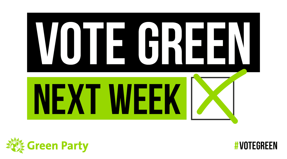 Vote Green next week