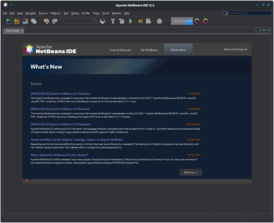 Скриншот NetBeans 12.2
