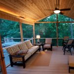 screened-in porch