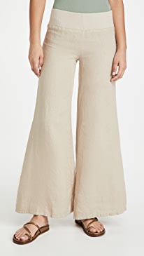 Enza Costa - Linen Wide Leg Pants