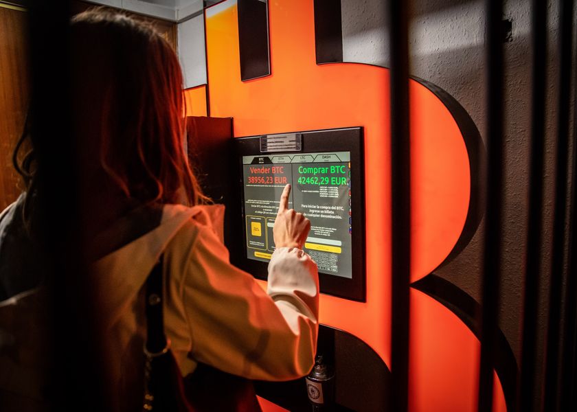 Bitcoin Kiosk As Currency Climbs Following Renewed Backing