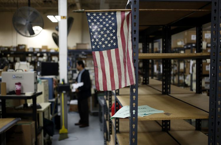 US jobs small business factory