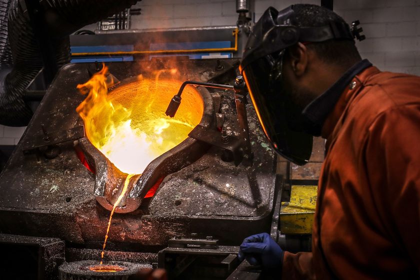 Processing ABC Bullion Gold and Silver at an ABC Refinery Smelter