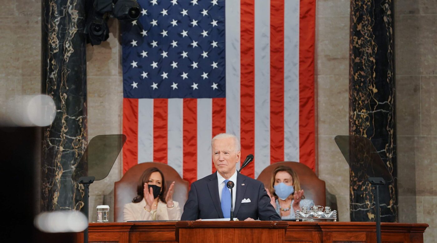 Biden speaks to a Joint Session of Congress, April 18th, 2021