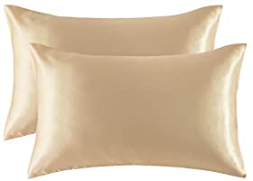 Bedsure Satin Pillowcases