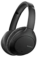 Sony Noise Cancelling Headphones WHCH710N: Wireless Bluetooth Over the Ear Headset with Mic for Phone-Call, Black