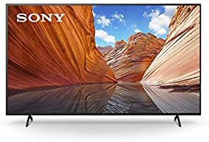 Sony X80J 55 Inch TV: 4K Ultra HD LED Smart Google TV with Dolby Vision HDR and Alexa Compatibility KD55X80J- 2021 Model