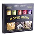 Urban Accents MOVIE NIGHT™ Popcorn Kernels and Popcorn Seasoning Variety Pack (set of 8) - 3 Non-GMO Popcorn Kernel Packs and 5 Gourmet Popcorn Snack Seasoning- Perfect Gift for any Occasion