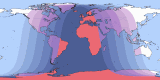 Map of Aug 28, 2091 eclipse viewability