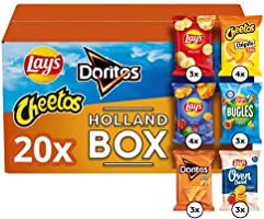 Lay's Holland Box Chips - Lay's, Doritos & Cheetos, Doos 20 stuks