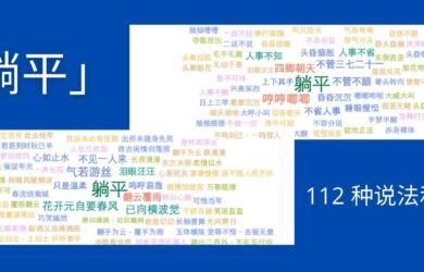 邻近词查询 - 「躺平」的 112 种说法和唱法 23