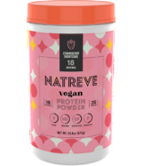 Natreve Vegan Protein Powder Strawberry Shortcake