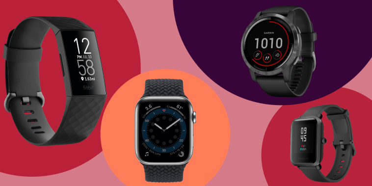 FitBit Charge 4, Apple Watch Series 6, Garmin vivoactive 4, Amazfit Bip.