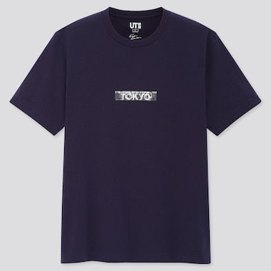 Tokyo Ut (Short-Sleeve Graphic T-Shirt) (Kosuke Kawamura), Navy, Medium