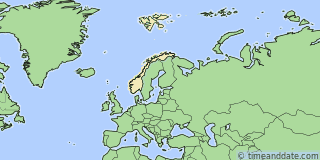 Location of Longyearbyen