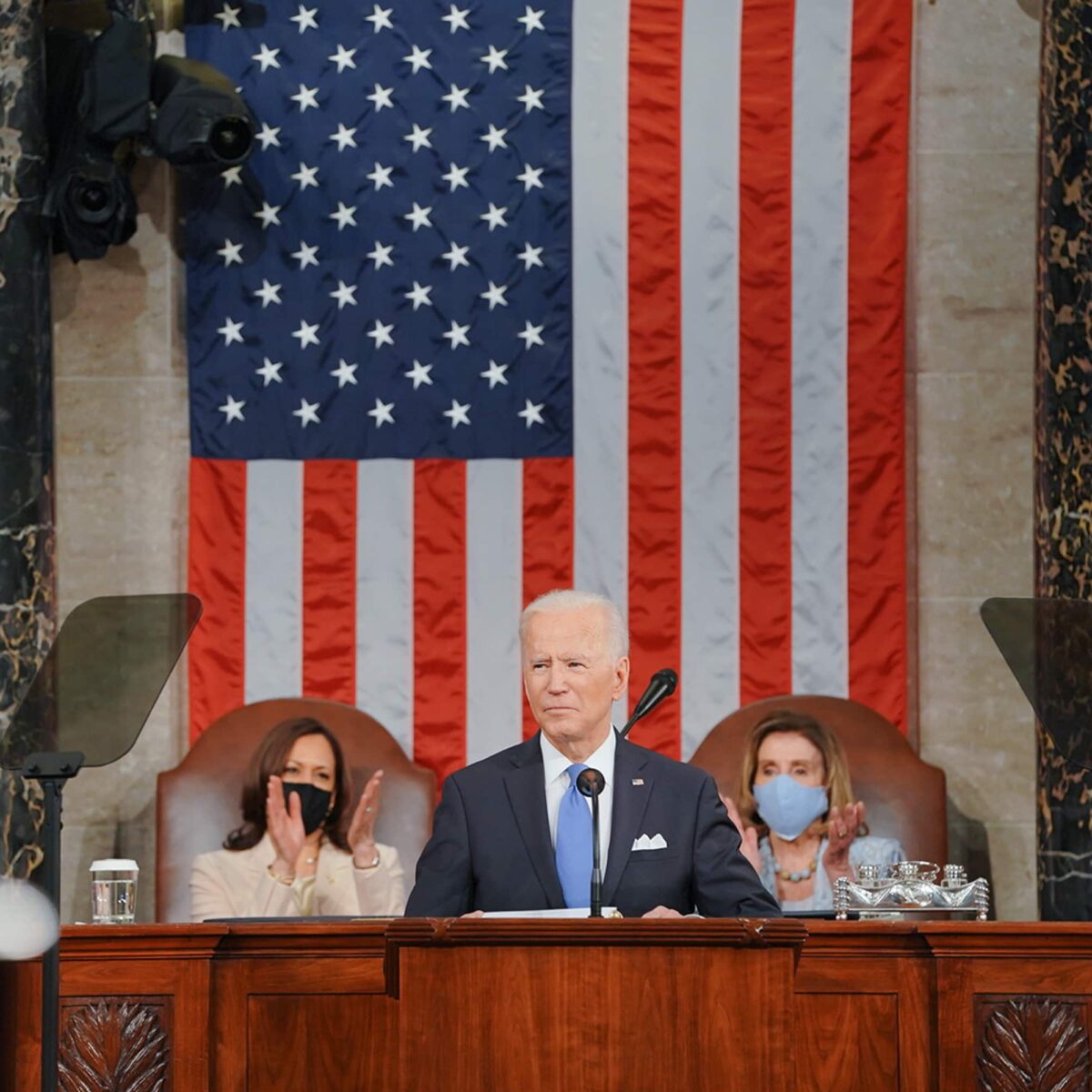 Biden speaks to a Joint Session of Congress, April 18th, 2021