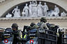 Belarus Interior Ministry special forces attend a parade marking the 100th anniversary of the Belarusian Police in Minsk, Belarus, Saturday, March 4, 2017. (AP Photo/Sergei Grits,Pool)