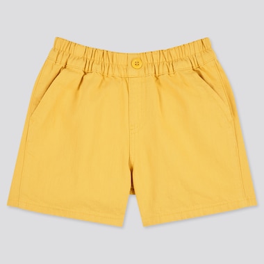 Toddler Easy Shorts, Yellow, Medium