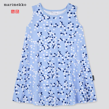 Toddler Sleeveless Dress (Marimekko), Light Blue, Medium