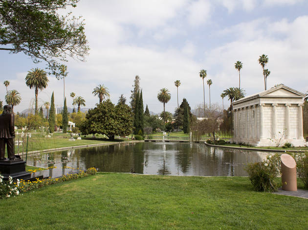 Hollywood Forever Cemetery.