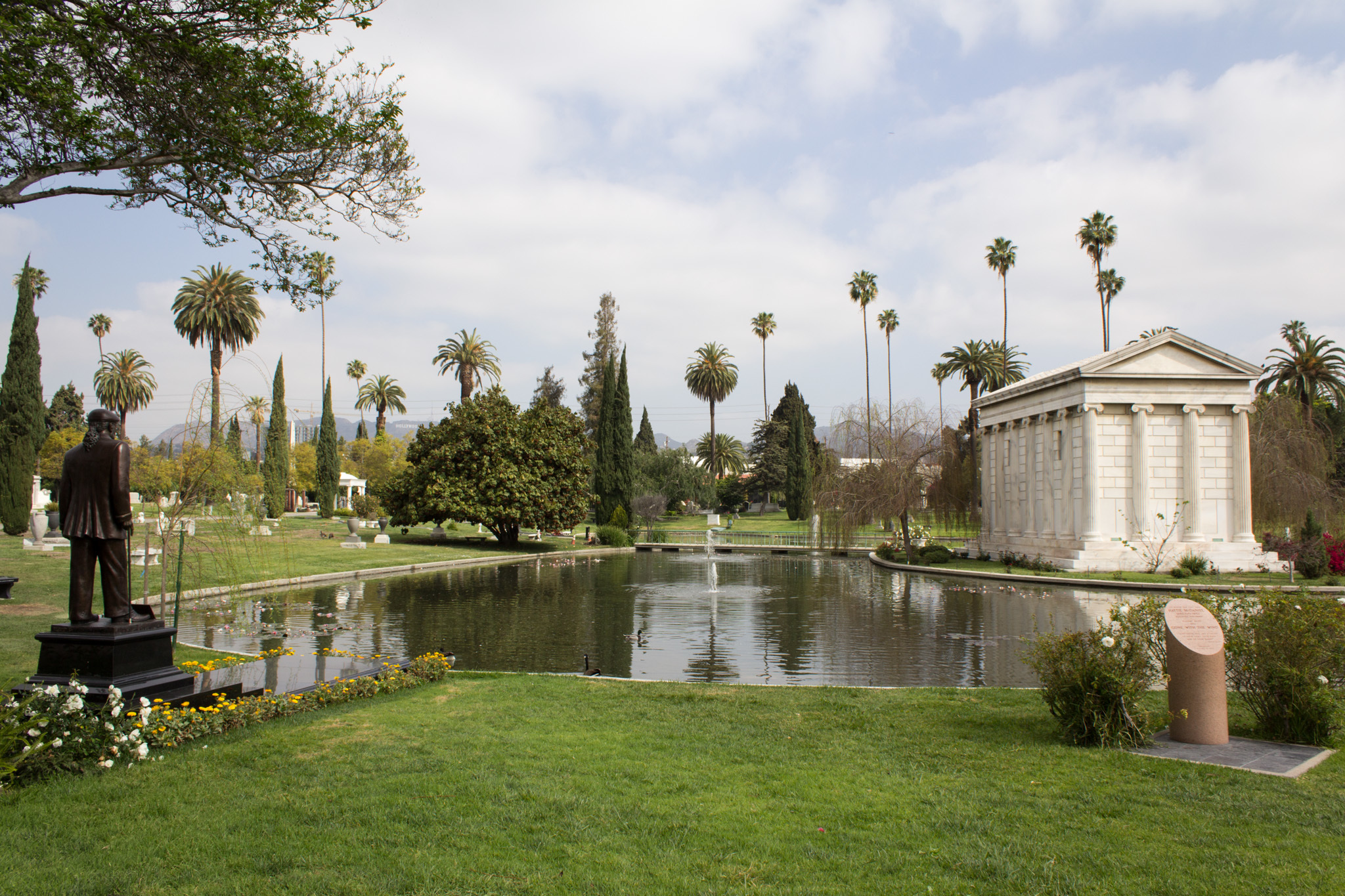 Hollywood Forever Cemetery.