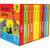 My First Library : Boxset of 10 Board Books for Kids