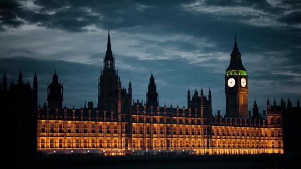 Big Ben and the Houses of Parliament (London, England).