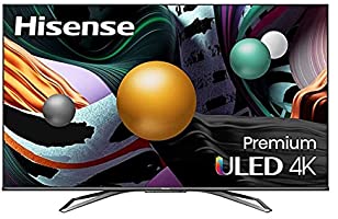 Hisense ULED Premium 55-Inch Class U8G Quantum Series Android 4K Smart TV with Alexa Compatibility (55U8G, 2021 Model)