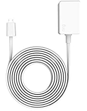 10ft Power Adapter for Ring Indoor Cam, White